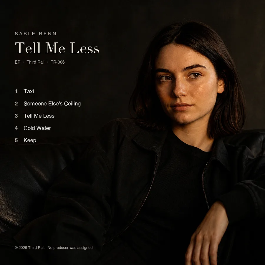 Rear sleeve of Tell Me Less