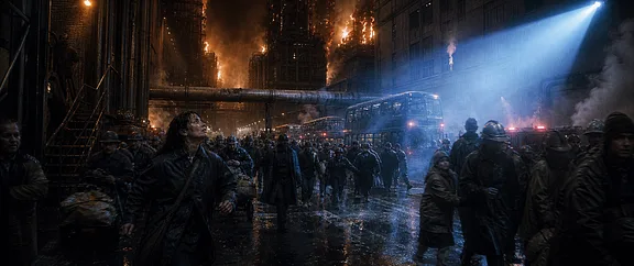 Production still 3 from Proxy Sky (Original Motion Picture Score)