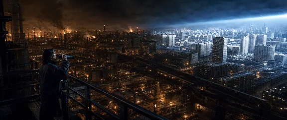 Production still 1 from Proxy Sky (Original Motion Picture Score)